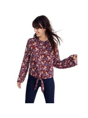 ☀️ MADEWELL Back Cutout Tie Top